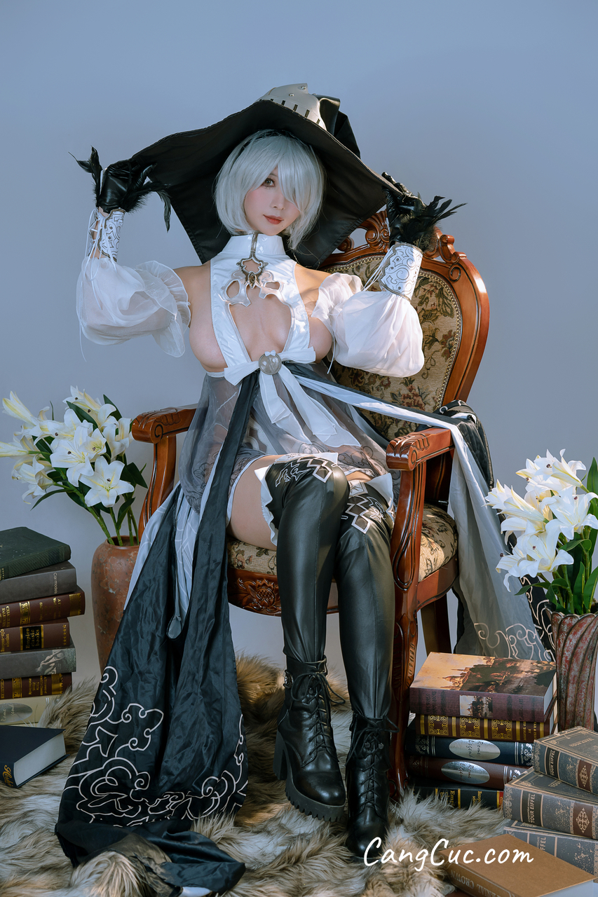 Coser@云溪溪 (Yunx1x1) & 奶桃 – 2B本 YoRHa No.2 Type B 上 ảnh 170